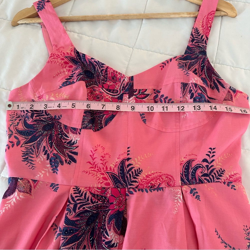 LOFT Pink Floral Mini Dress - Picture 9 of 12